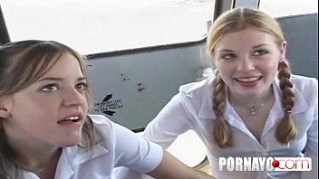 play Two teenage students with small tits fucked by the sports teacher