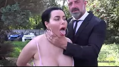 play Arish Lamborghini's Rough and Raw Doggy Style Throatfuck